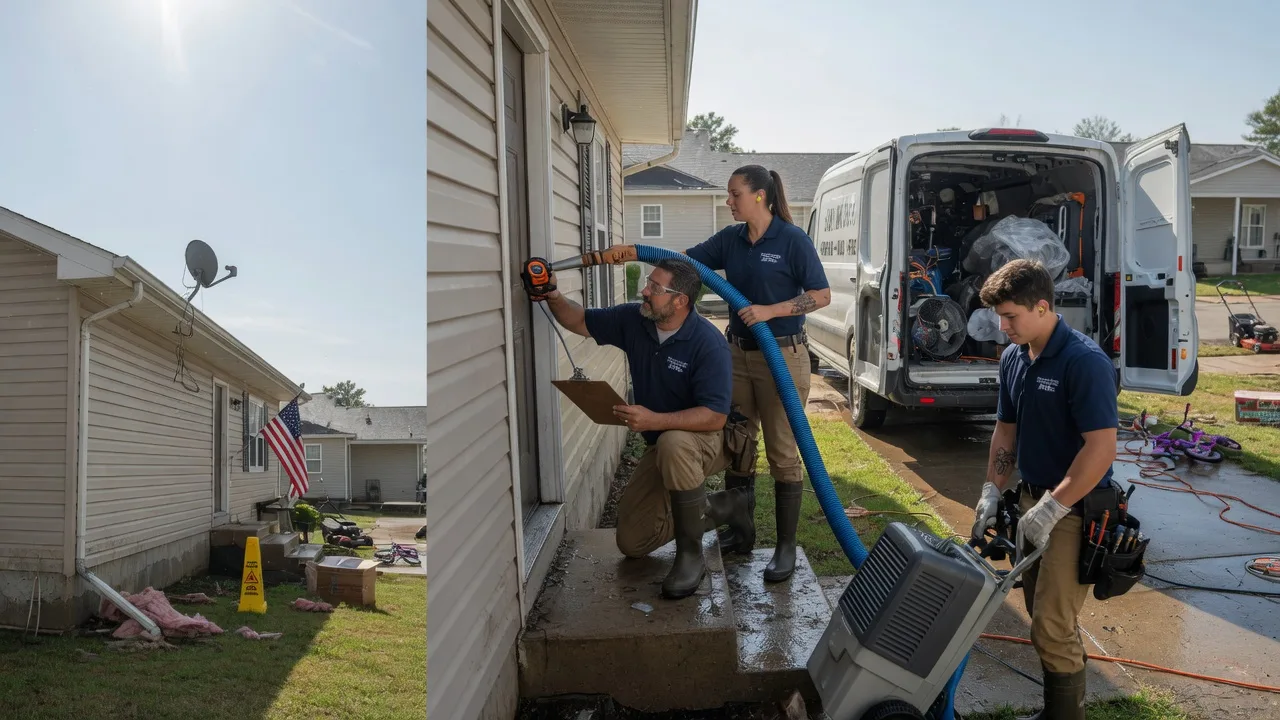 Ceiling Water Damage Restoration in Taylors Falls, MN near me